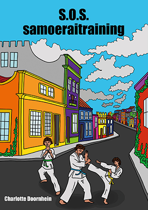 Cover van het kinderboek S.O.S. samoeraitraining.